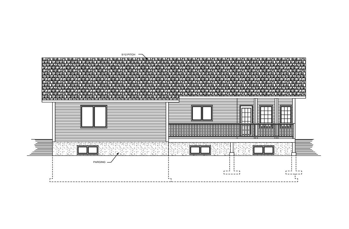 Mobile back elevation
