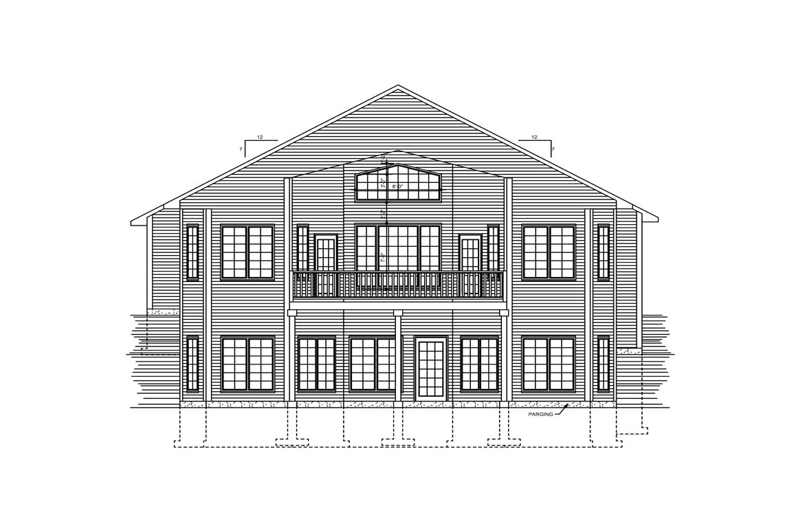 Mobile back elevation