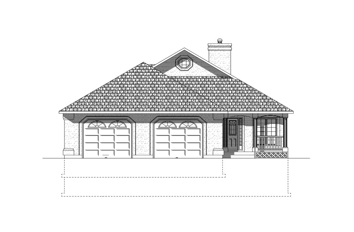 Mobile front elevation