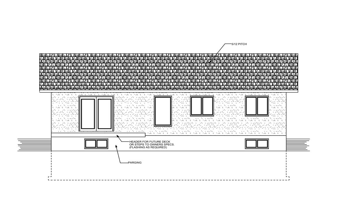 Mobile back elevation