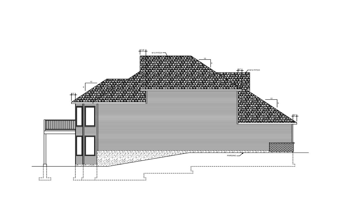 Mobile left elevation