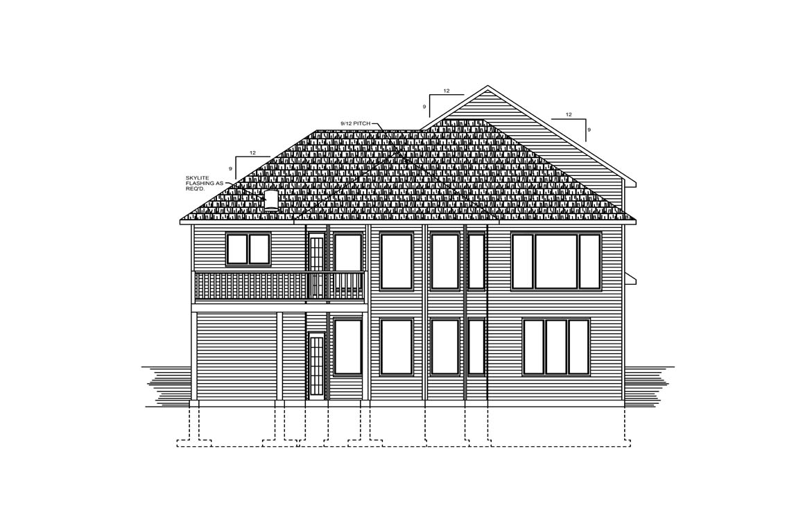 Mobile back elevation