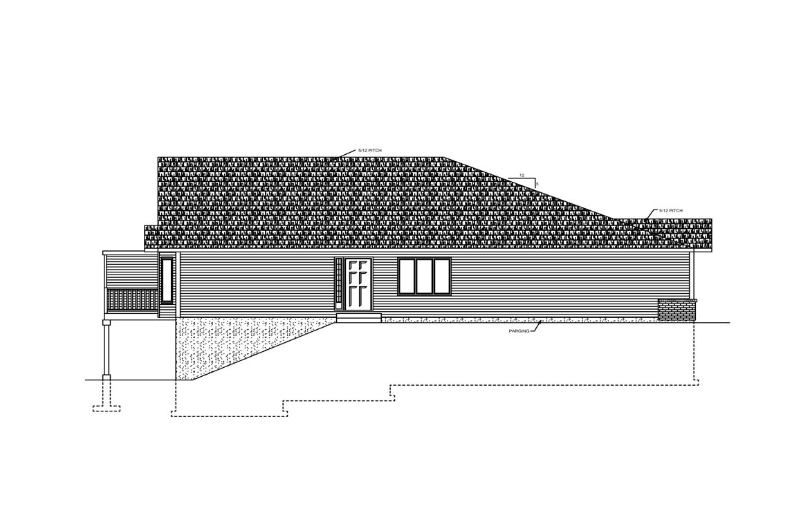 Mobile left elevation