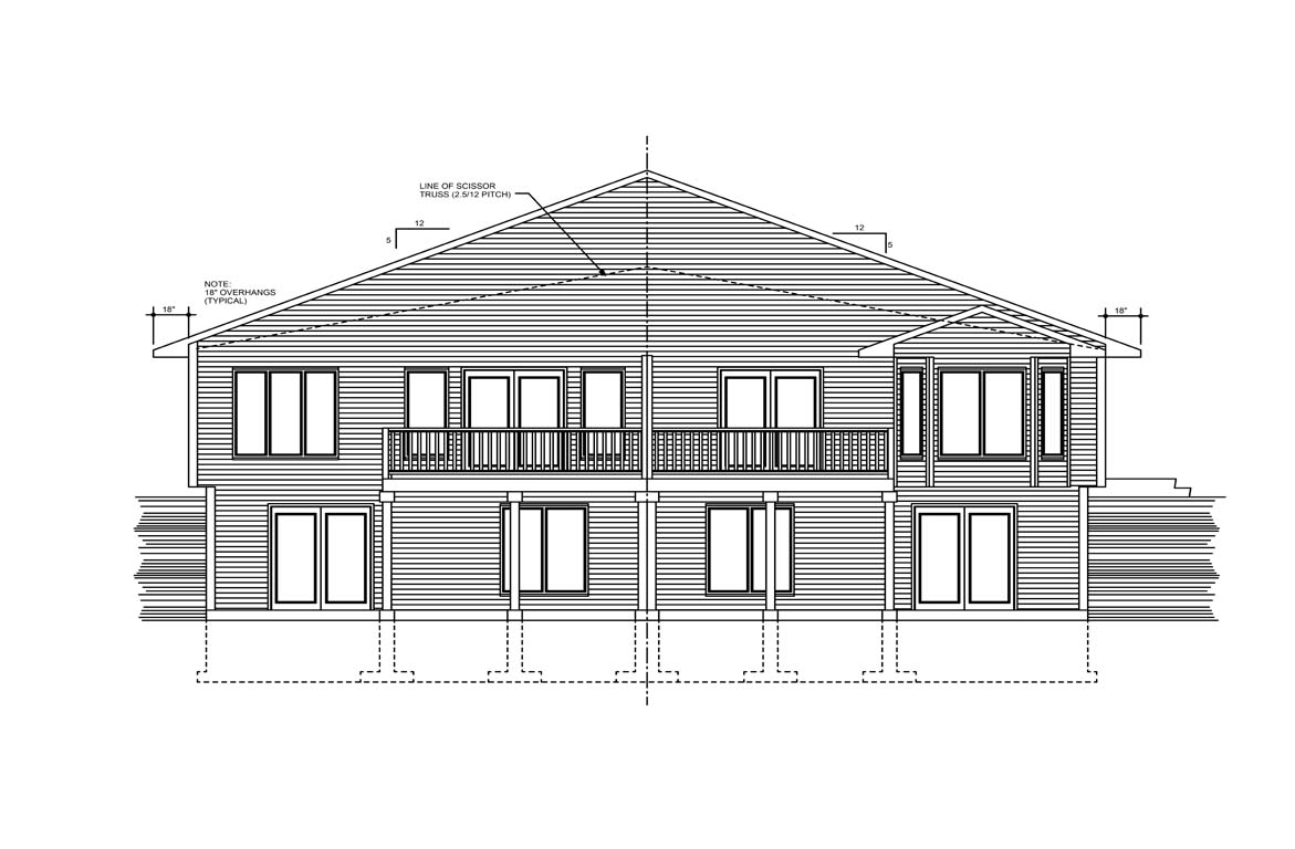 Mobile back elevation