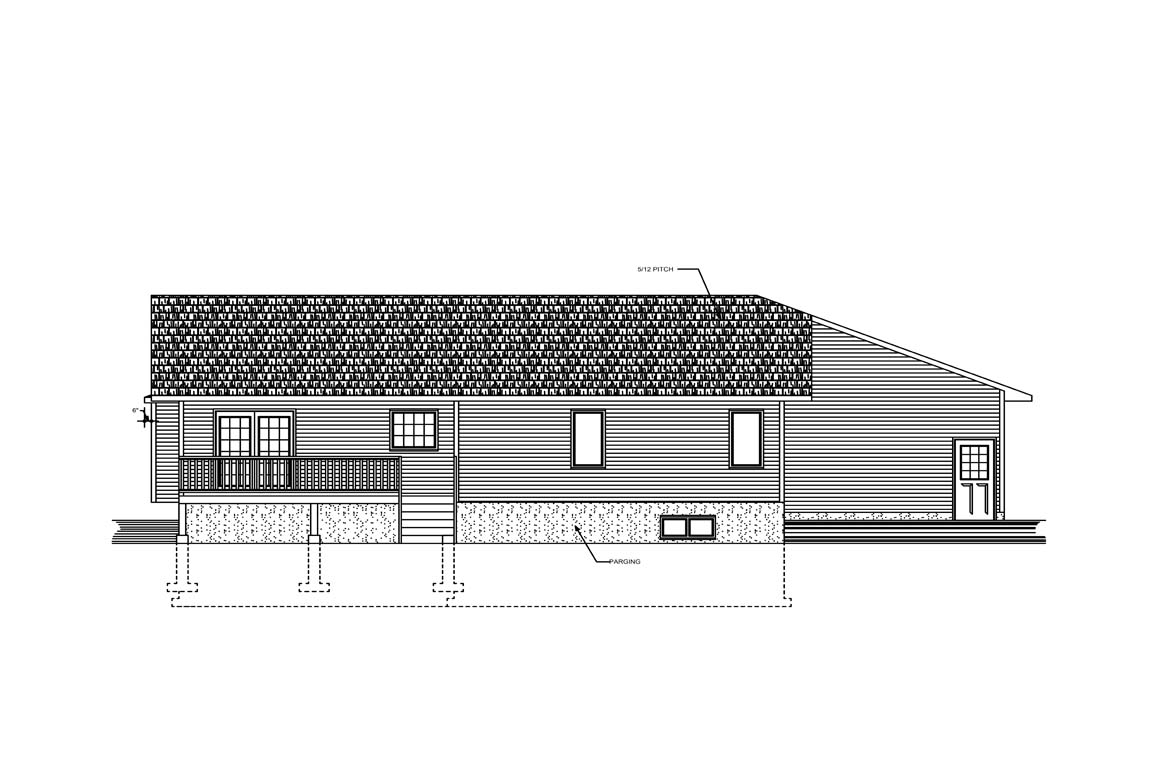 Mobile back elevation