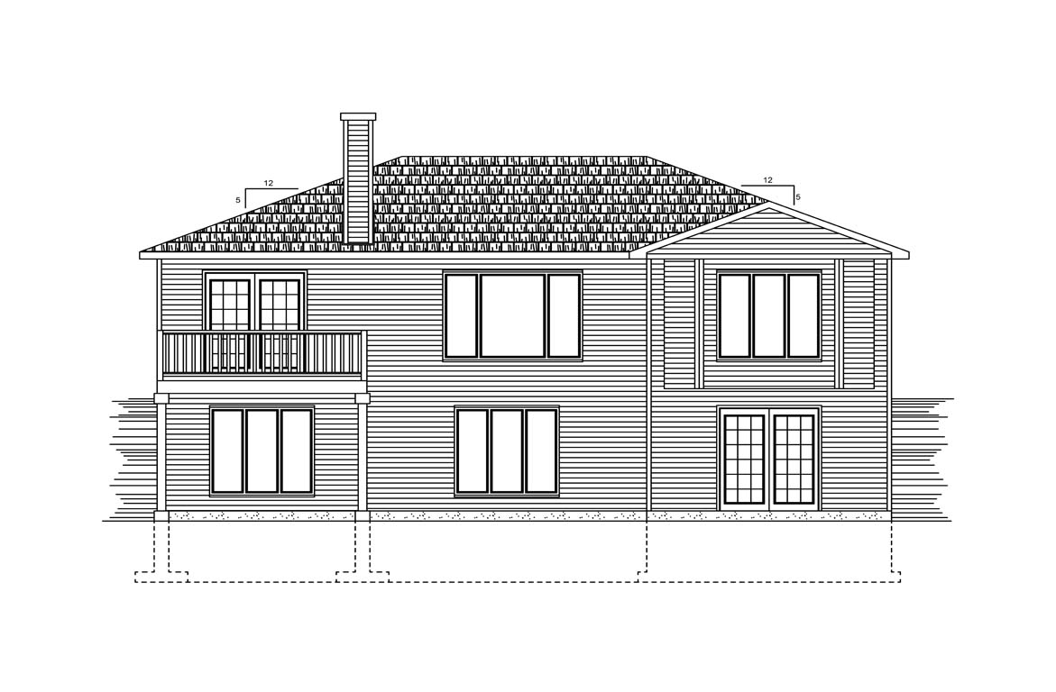 Mobile back elevation