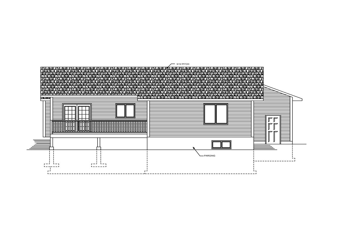 Mobile back elevation