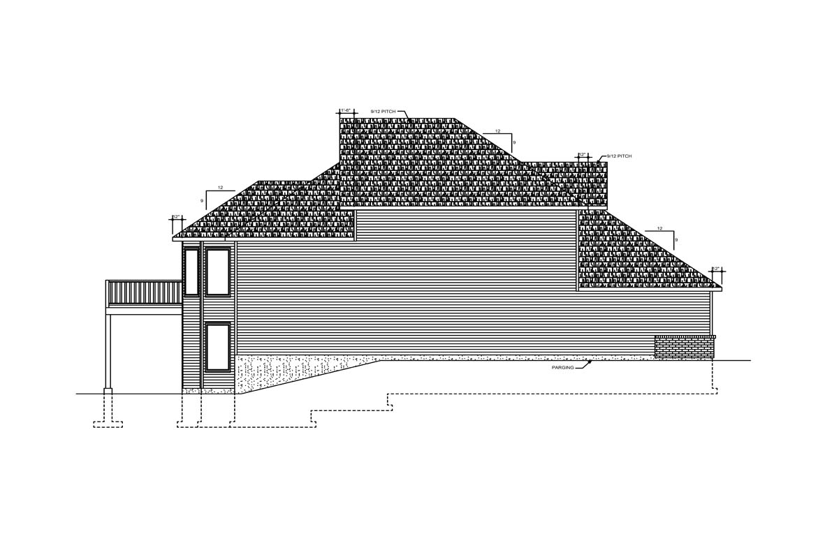 Mobile left elevation