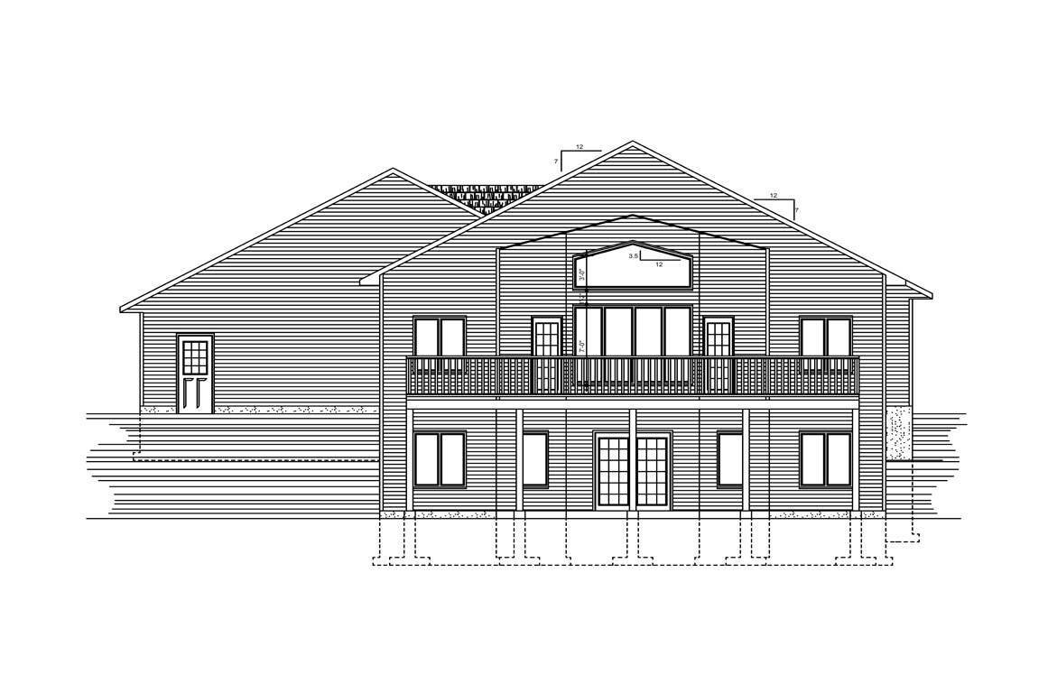 Mobile back elevation