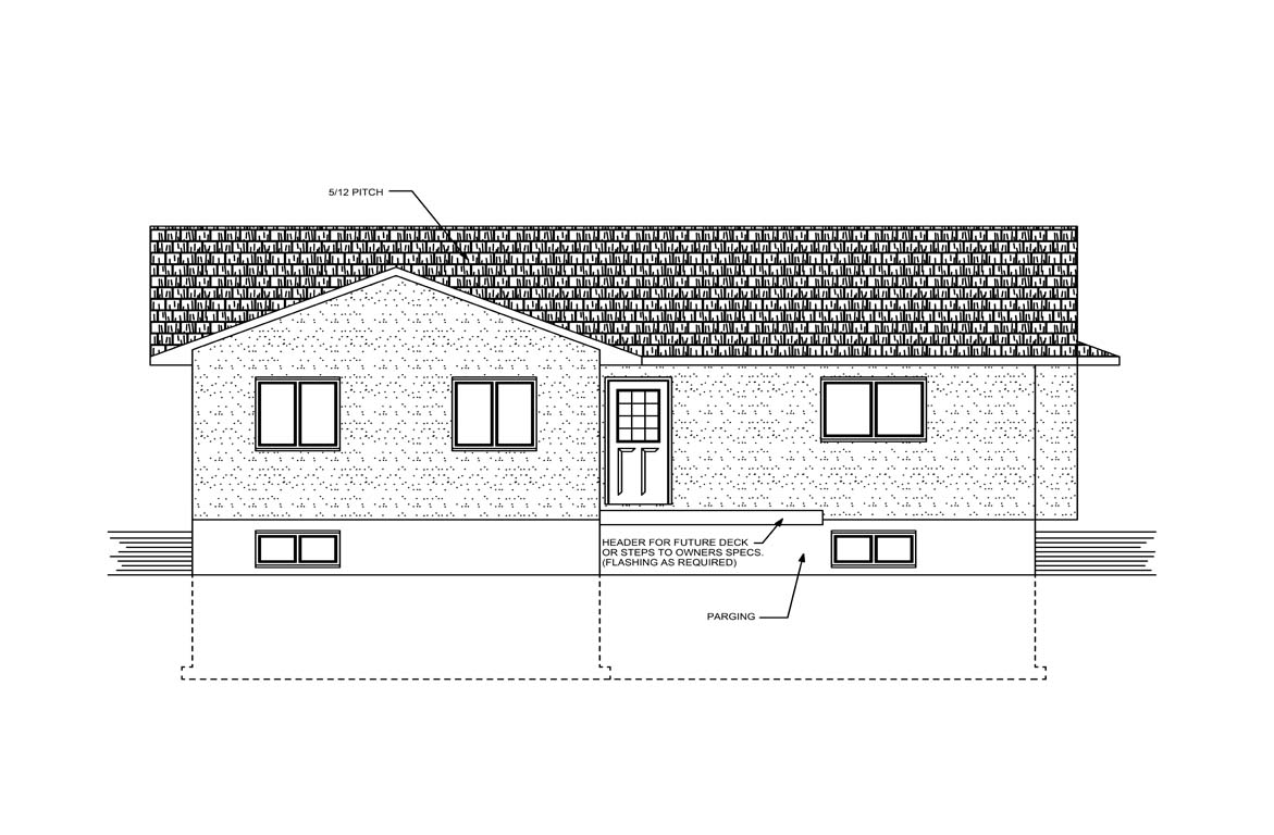 Mobile back elevation
