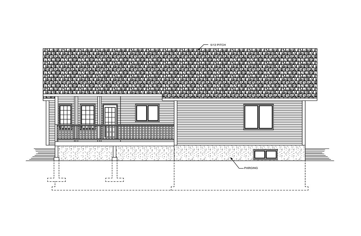 Mobile back elevation
