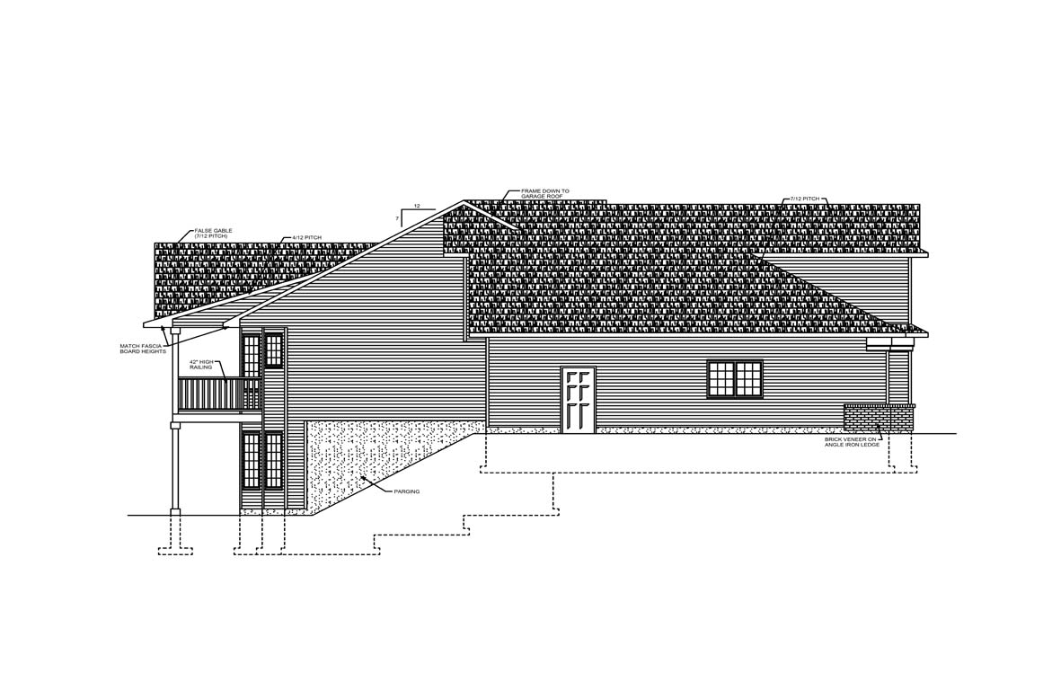 Mobile left elevation
