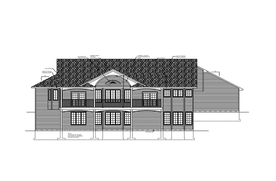 Mobile back elevation
