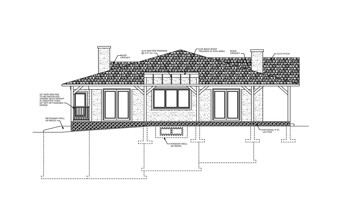 Mobile left elevation