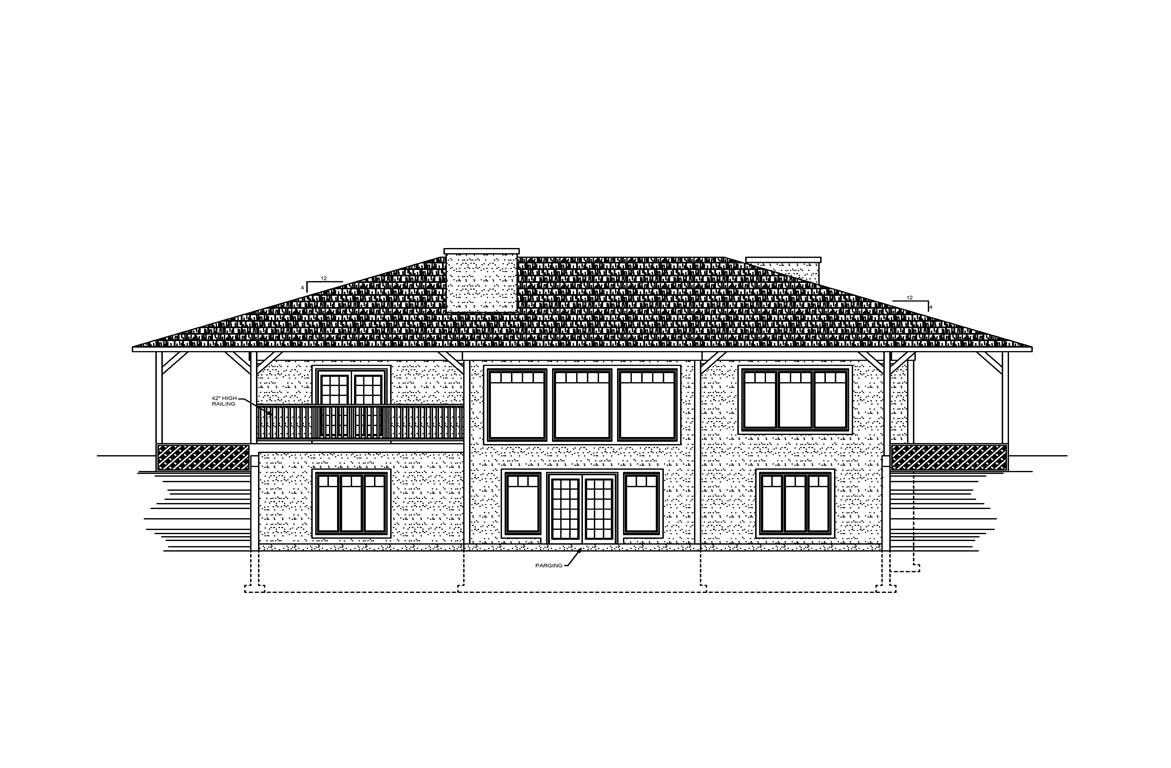 Mobile back elevation