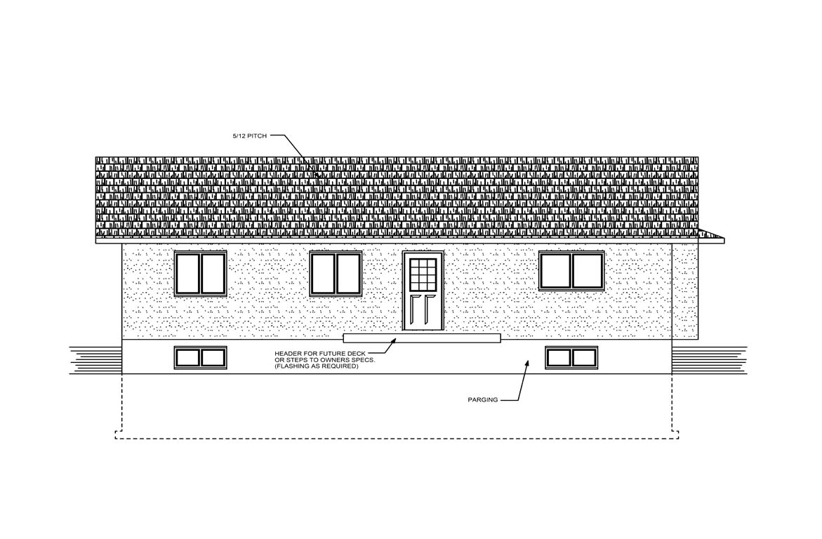Mobile back elevation