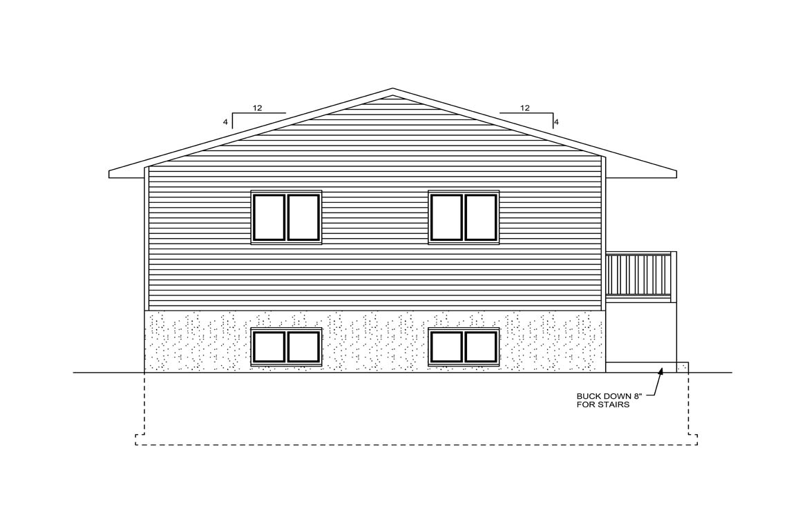 Mobile back elevation