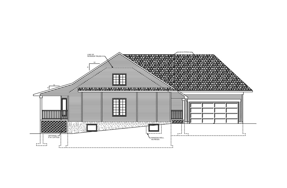 Mobile left elevation