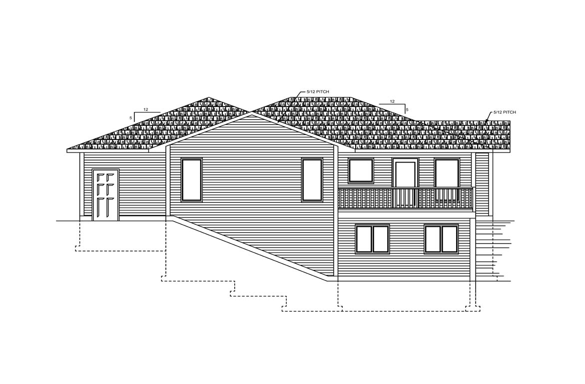 Mobile left elevation