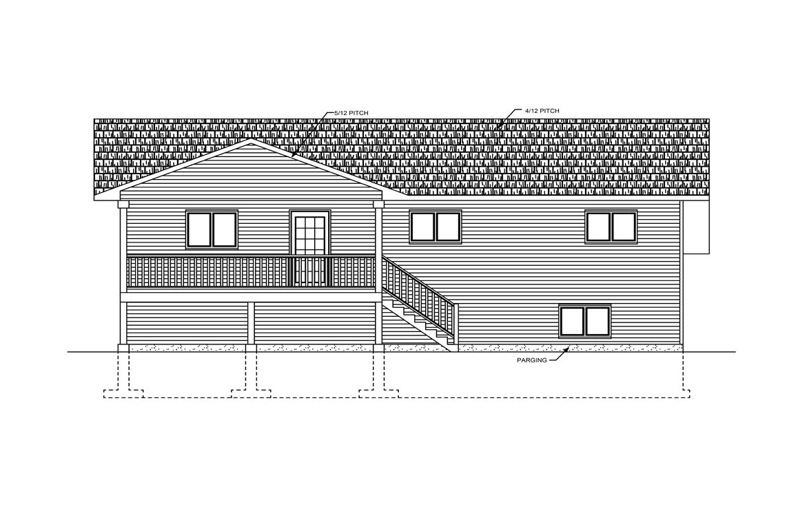 Mobile back elevation