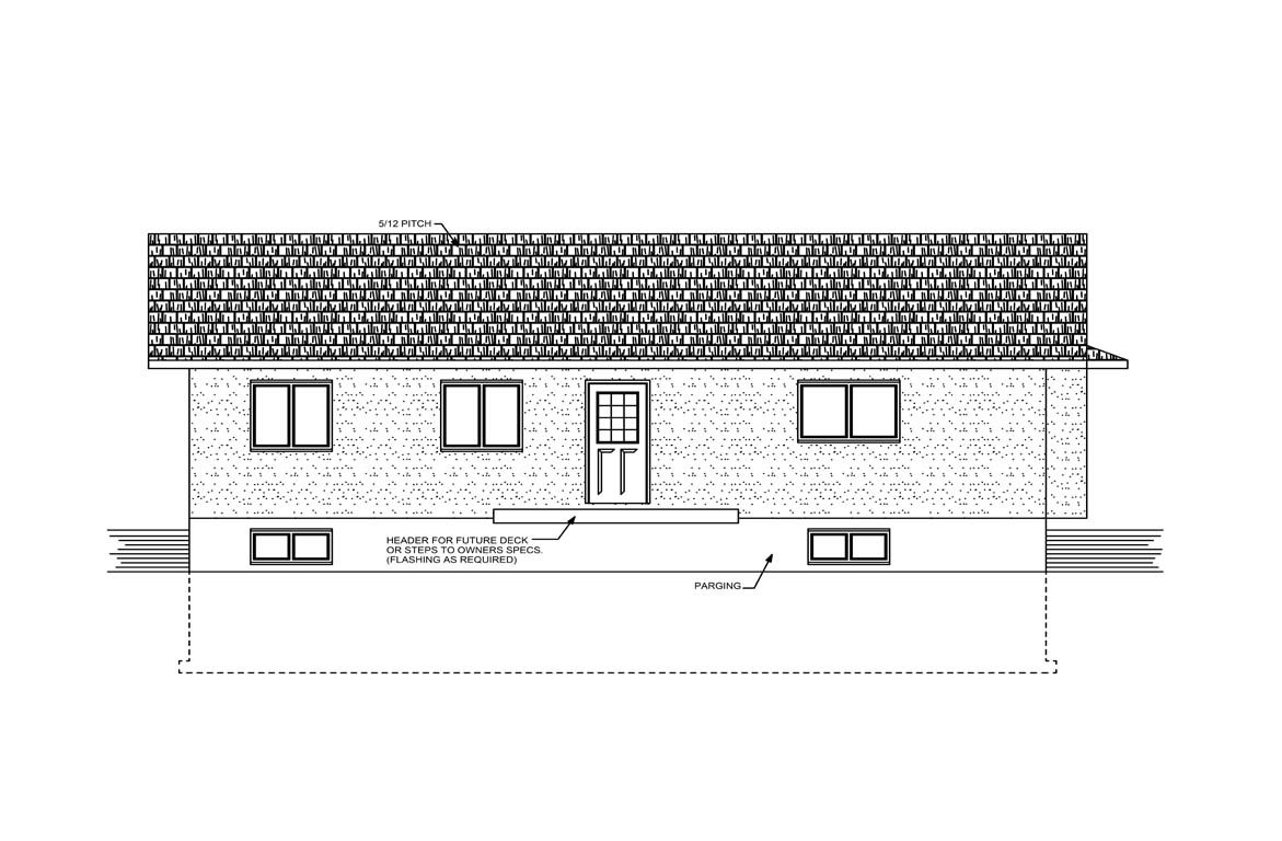 Mobile back elevation