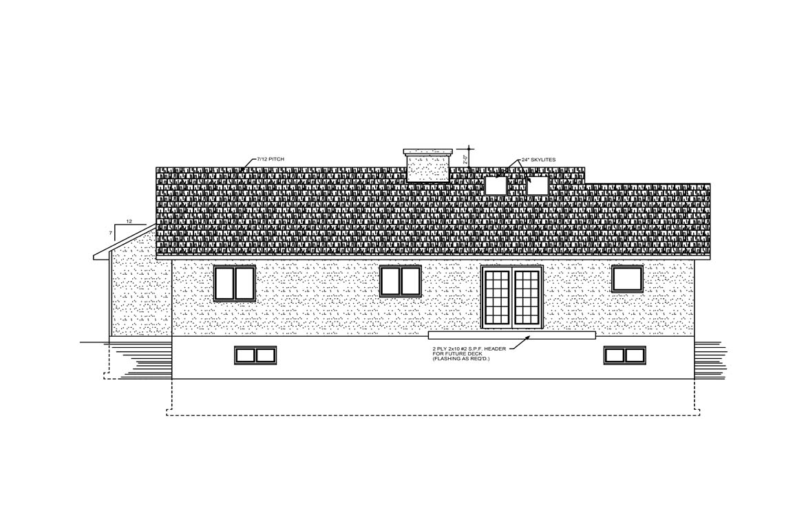 Mobile back elevation