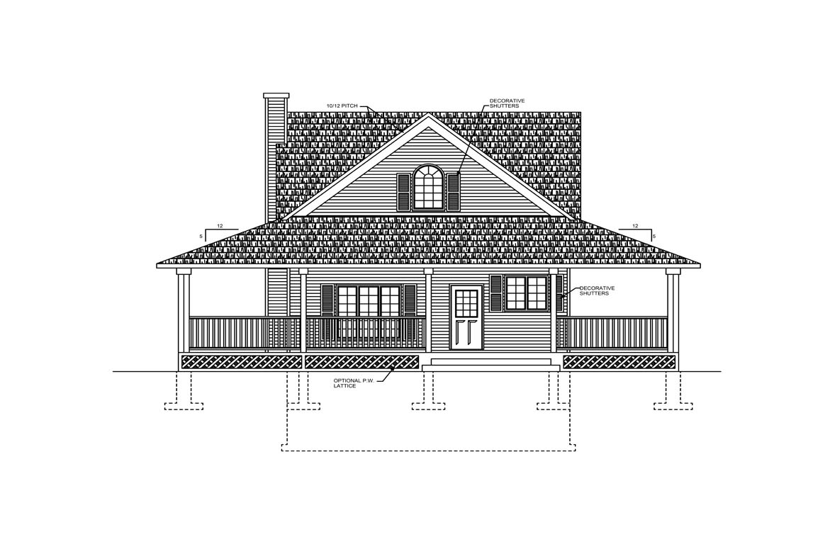 Mobile back elevation