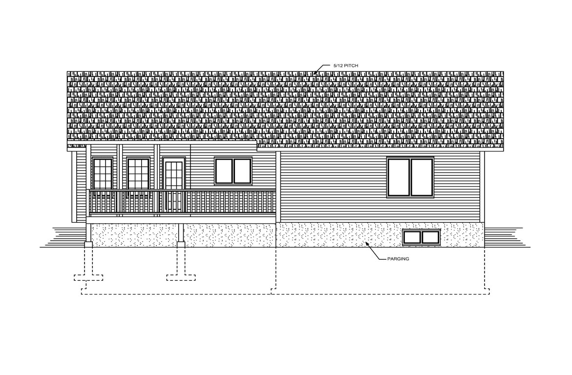 Mobile back elevation