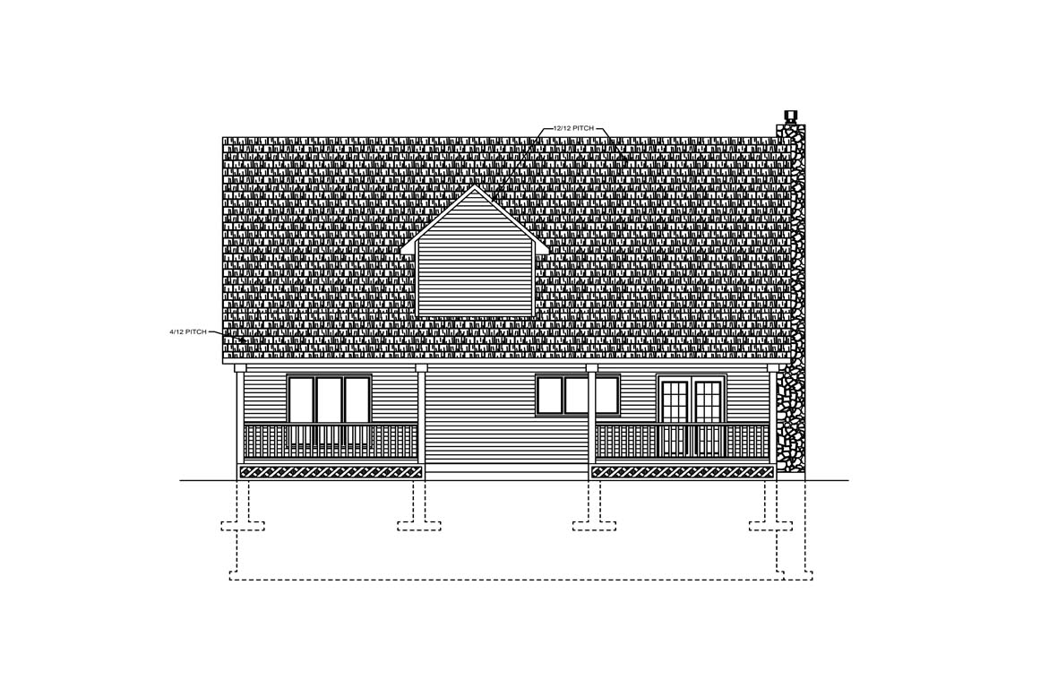 Mobile back elevation