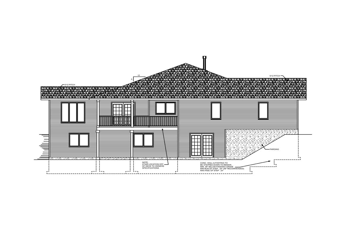 Mobile back elevation