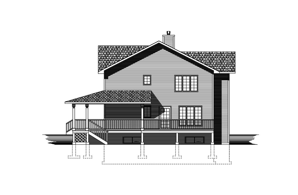 Mobile right elevation