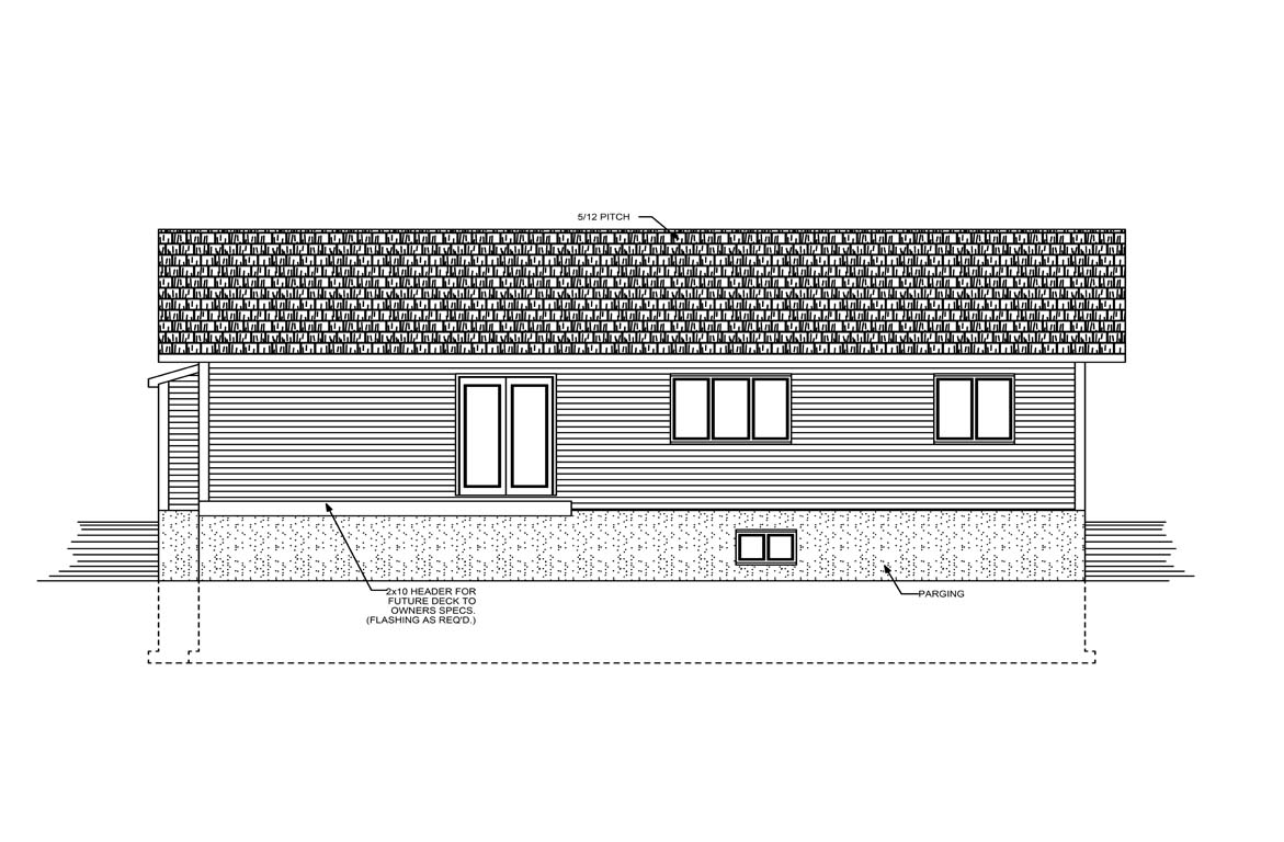 Mobile back elevation