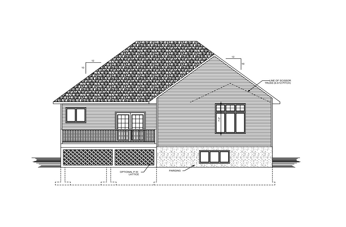 Mobile back elevation