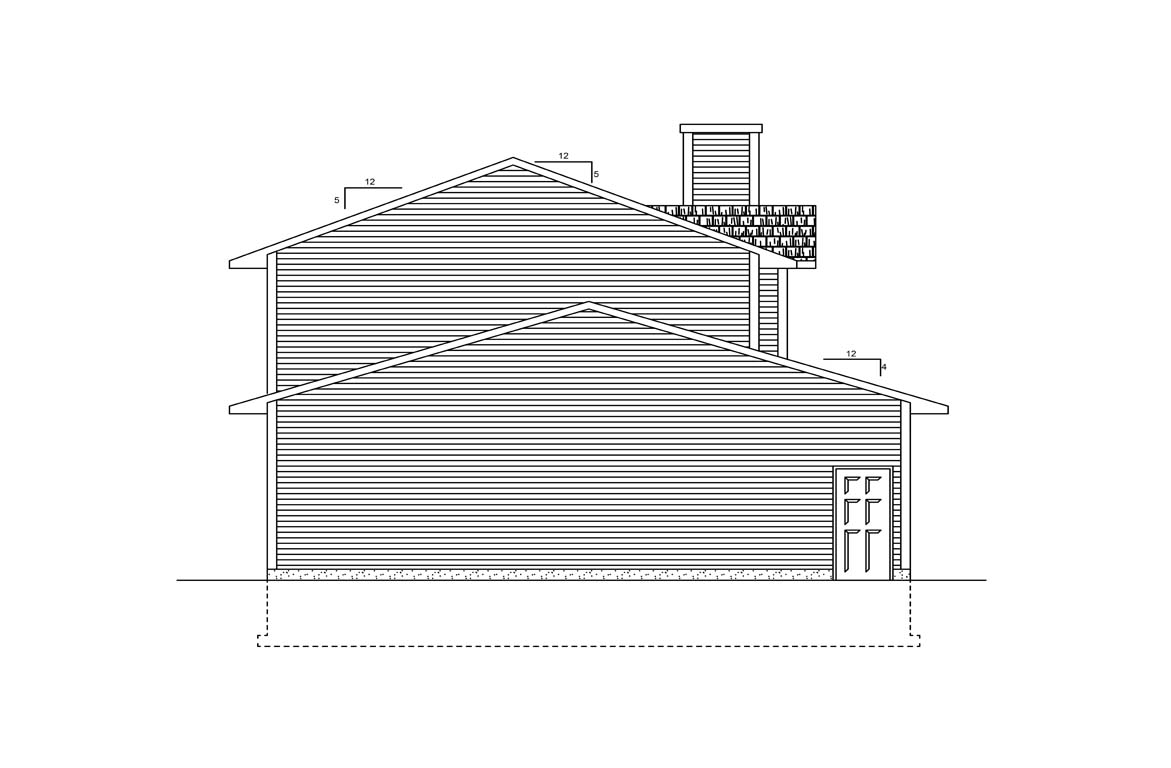 Mobile left elevation