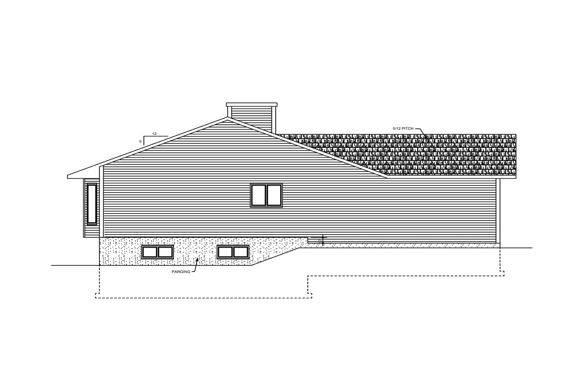 Mobile left elevation