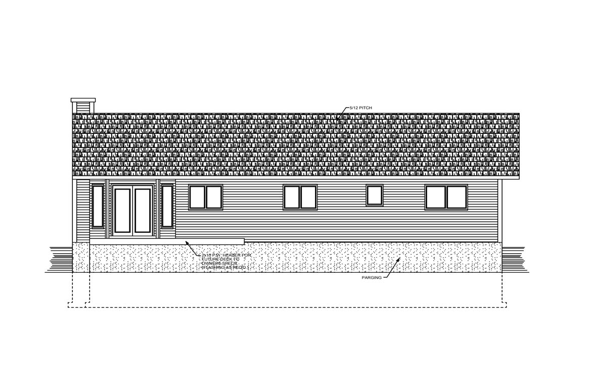 Mobile back elevation