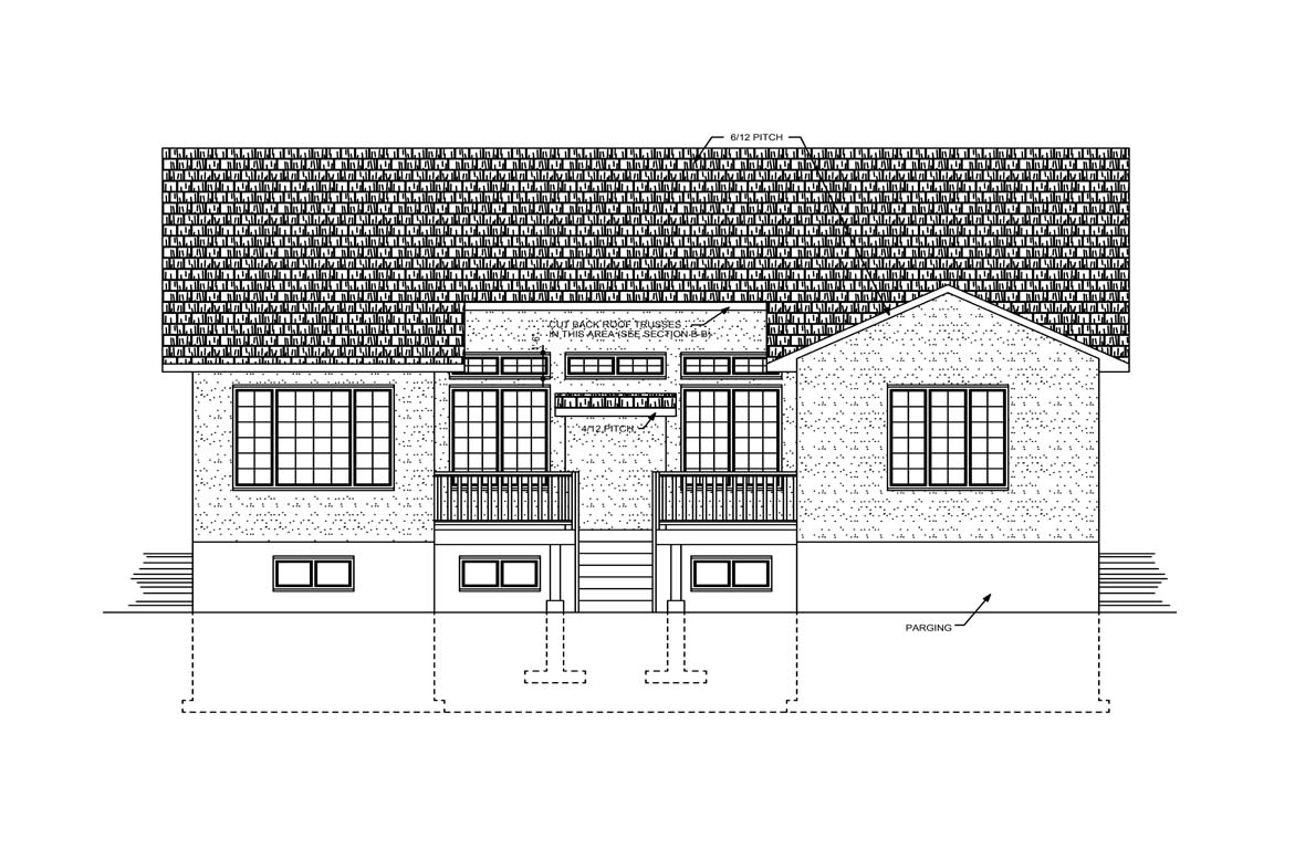 Mobile back elevation