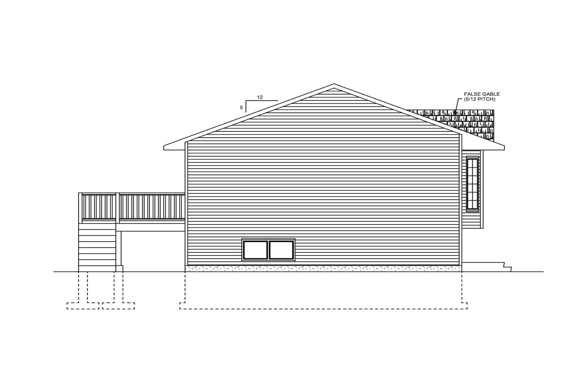 Mobile left elevation