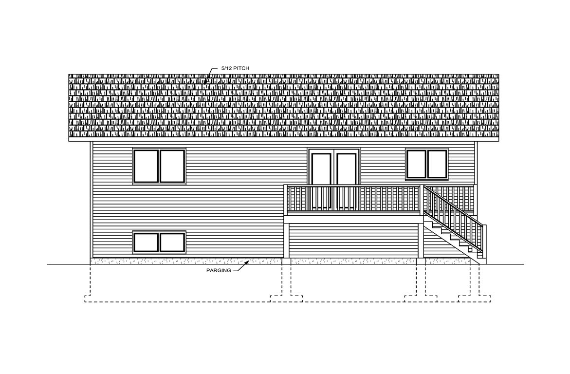 Mobile back elevation