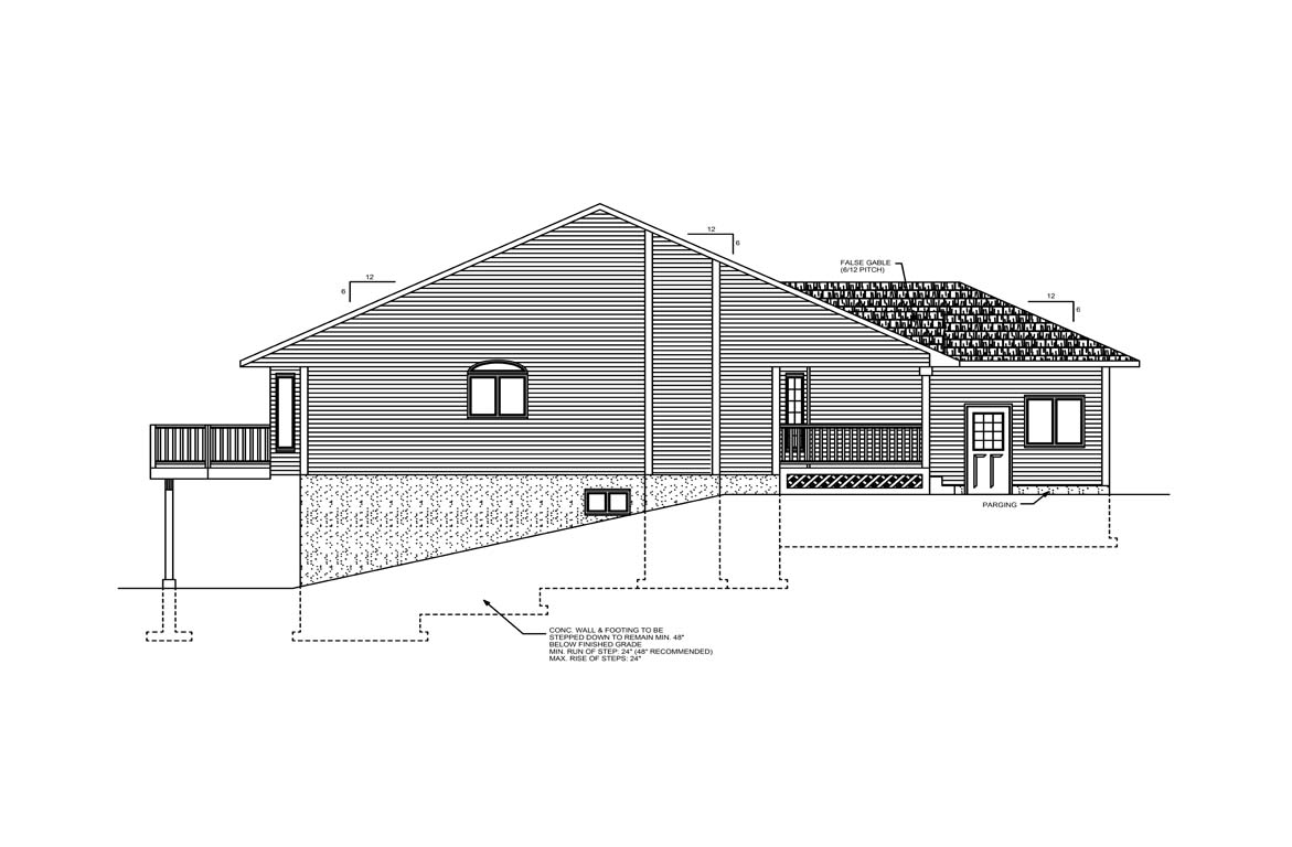 Mobile left elevation