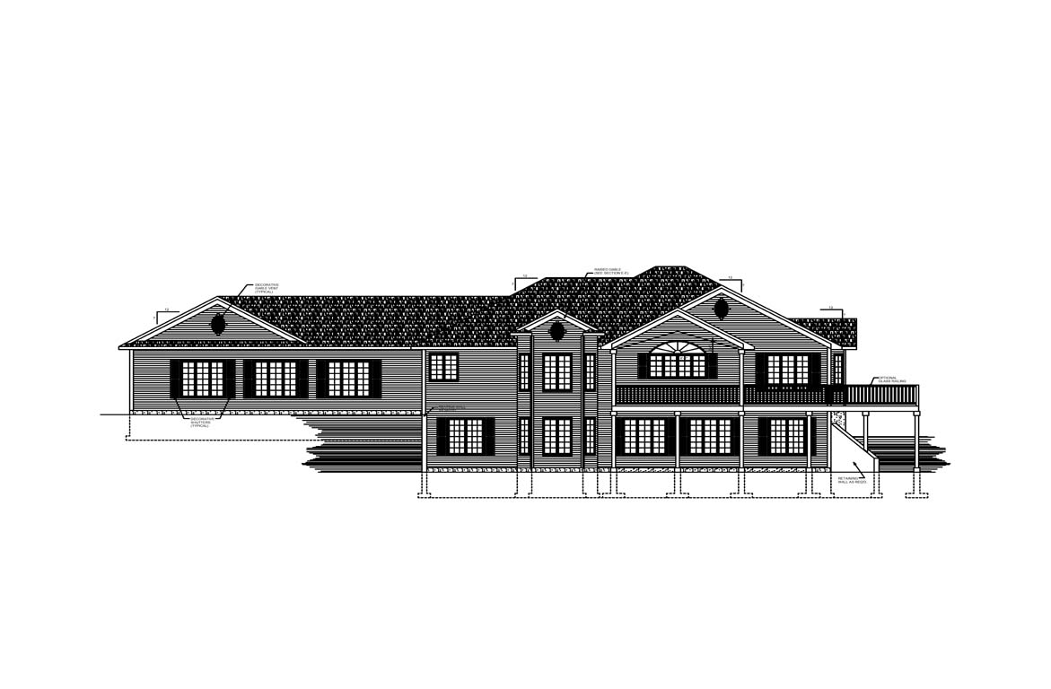 Mobile back elevation