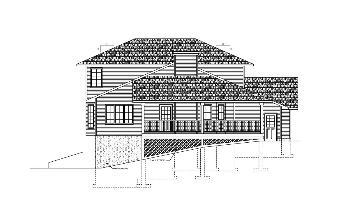 Mobile left elevation
