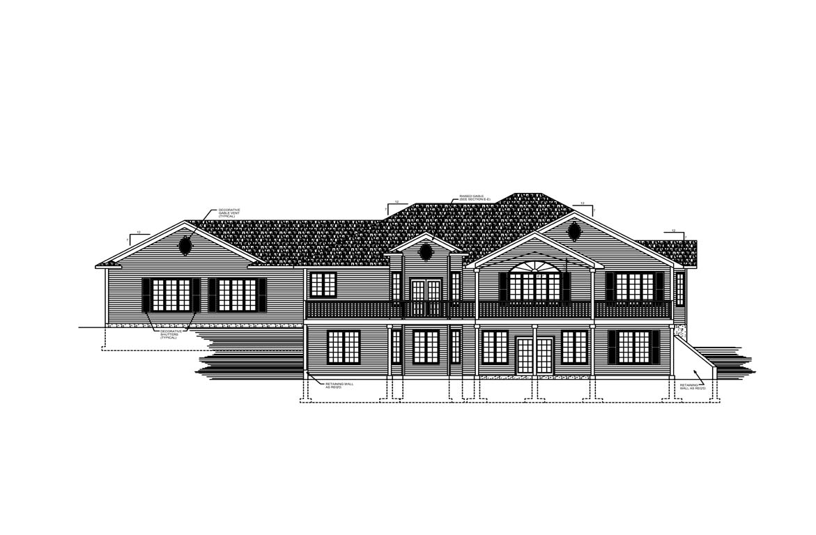 Mobile back elevation