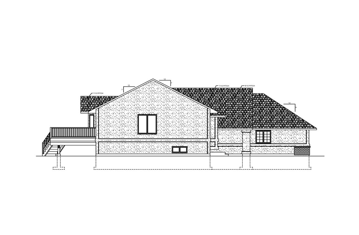 Mobile left elevation