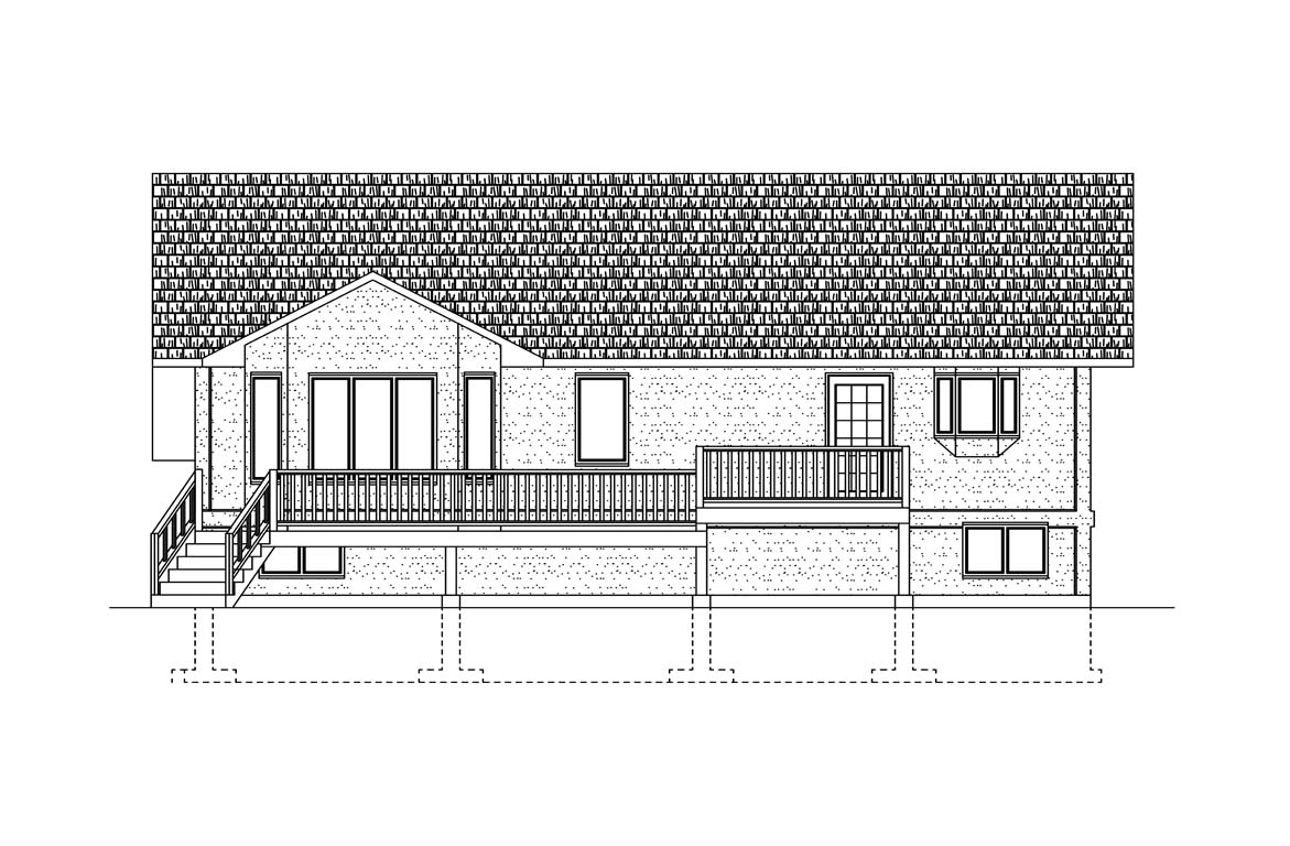 Mobile back elevation