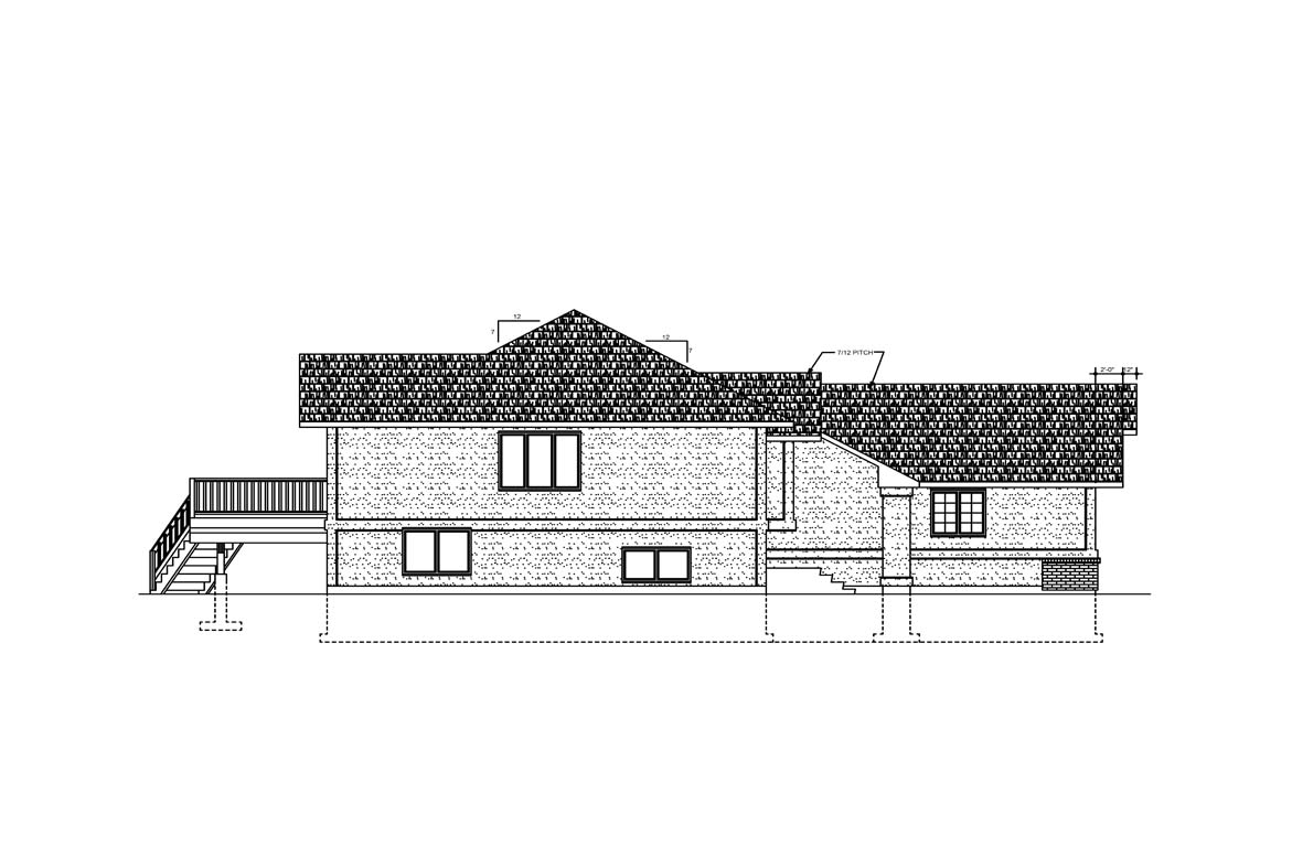 Mobile left elevation