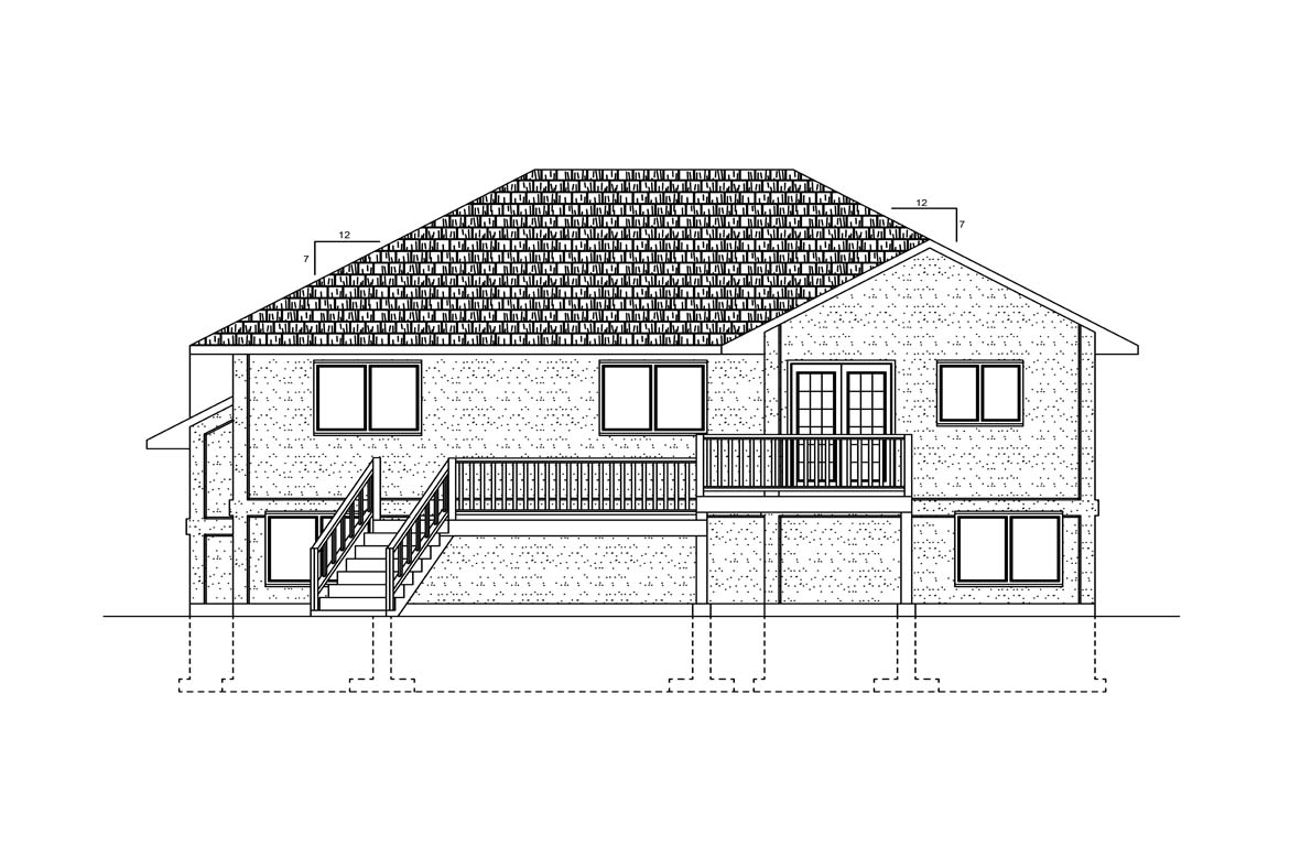 Mobile back elevation