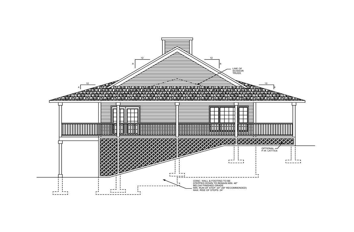 Mobile left elevation