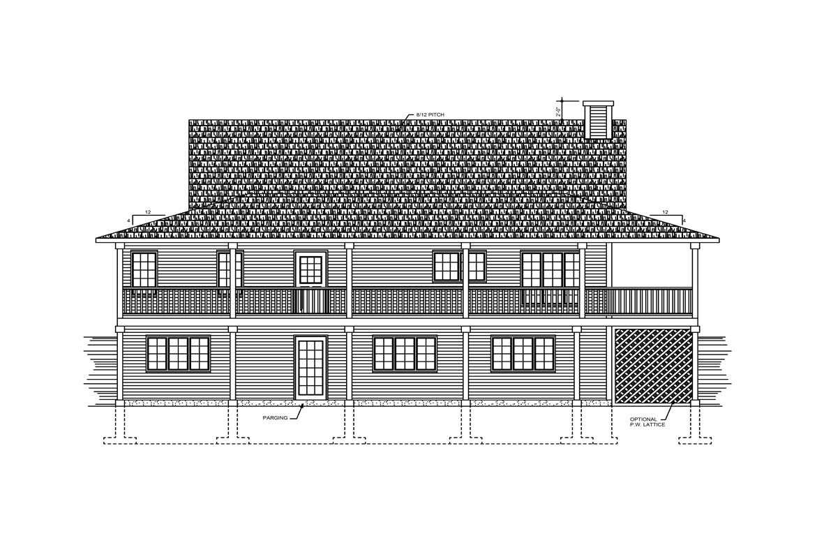 Mobile back elevation