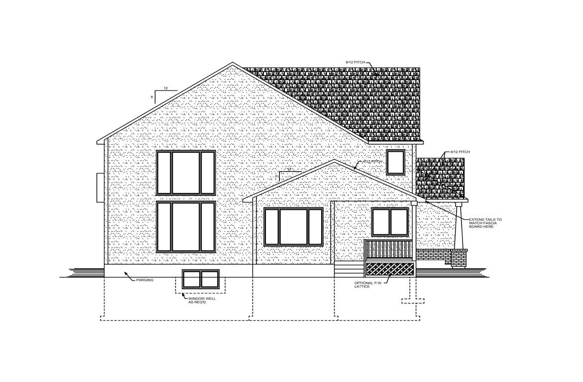 Mobile back elevation